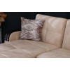 Γωνιακός καναπές-κρεβάτι, Larissa, Π 225 × Υ 89 × Β 150/87 εκ., All4home