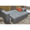 Τριθέσιος Καναπές-κρεβάτι Braga, Π 230×Υ 84×Β 94 εκ., All4home