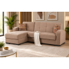 Γωνιακός καναπές-κρεβάτι, Atlanta, 225/150/85, All4home