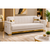 Τριθέσιος Καναπές-κρεβάτι Gucci, 216/86/85 εκ., All4home