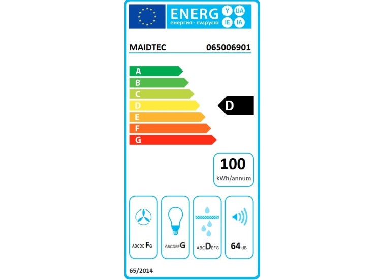 Συρόμενος Απορροφητήρας 60cm Inox, 7012MT, 065006902, Maidtec Συρόμενος Απορροφητήρας 60cm Inox, 7012MT, 065006902, Maidtec