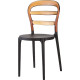 Καρέκλα Miss Bibi, Πολυανθρακικό, 42x50x85 εκ.. Genomax