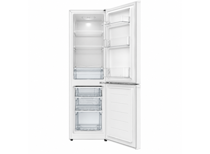 Ψυγειοκαταψύκτης Crown CBR170WH, 170 l, E, 1518/444/536, Λευκό, Στατικό