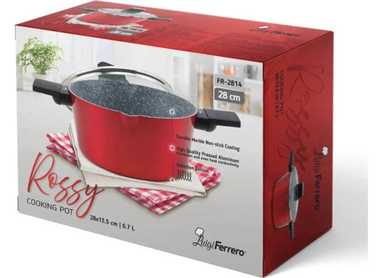 Κατσαρόλα, FR-2814, 28cm, Luigi Ferrero 