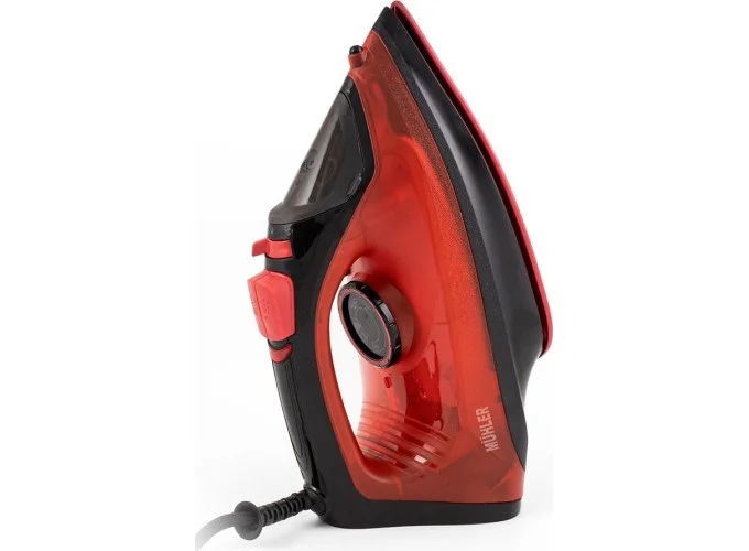 Σίδερο Ατμού, SI-2500C 2500W, Κόκκινο, Muhler