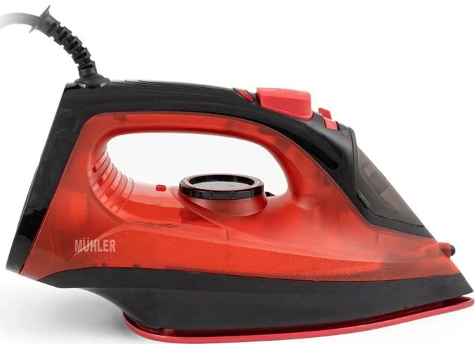 Σίδερο Ατμού, SI-2500C 2500W, Κόκκινο, Muhler