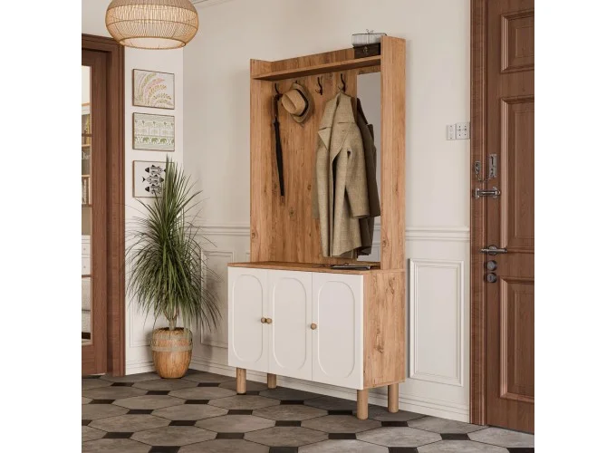 Έπιπλο Εισόδου Roma 5091, 105x35x195 εκ.,All4home