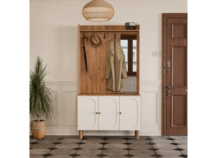 Έπιπλο Εισόδου Roma 5091, 105x35x195 εκ.,All4home