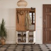 Έπιπλο Εισόδου Roma 5091, 105x35x195 εκ.,All4home