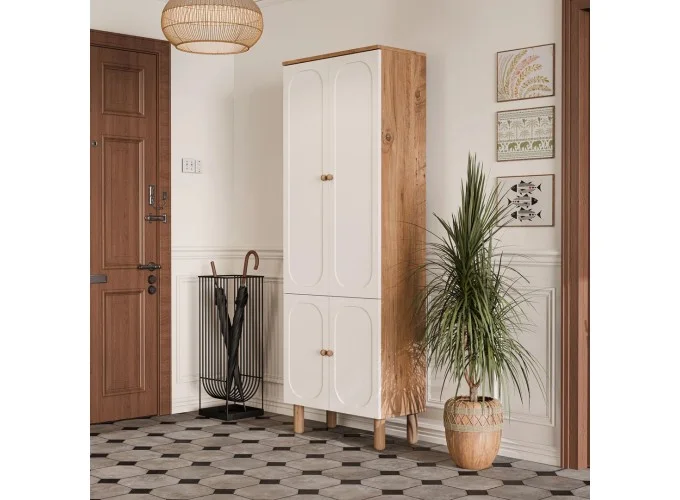 Έπιπλο Εισόδου Roma 5094, 70x35x195 εκ.,All4home