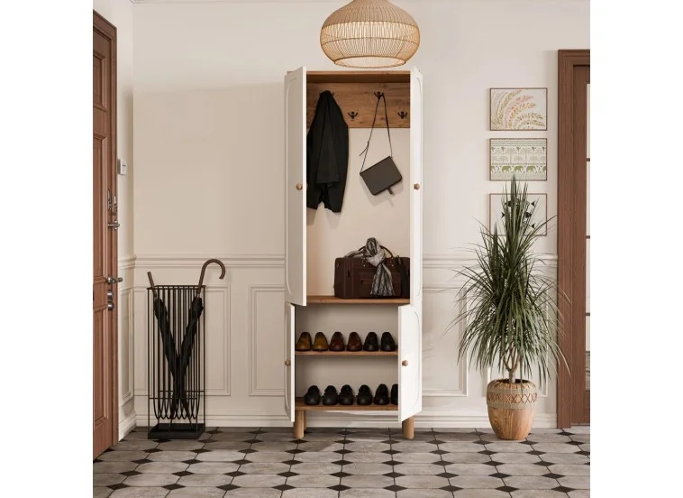 Έπιπλο Εισόδου Roma 5094, 70x35x195 εκ.,All4home