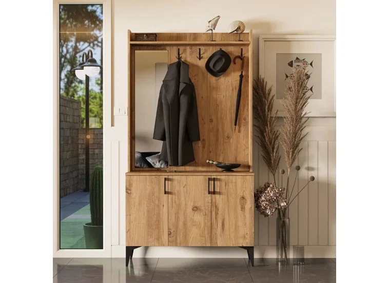 Έπιπλο Εισόδου Inca 5100, 105x35x198 εκ.,All4home