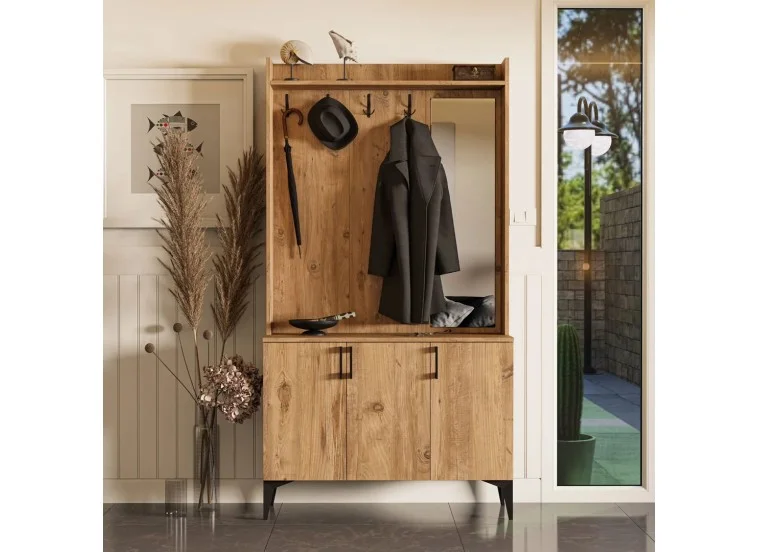 Έπιπλο Εισόδου Inca 5101, 105x35x198 εκ.,All4home