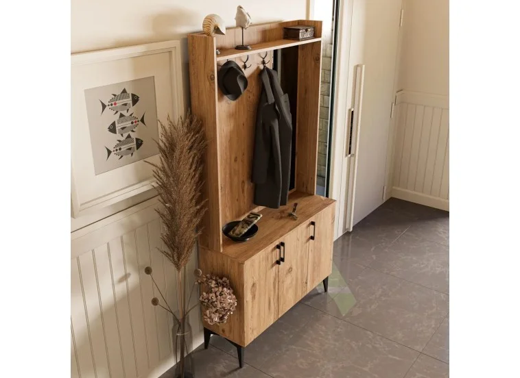 Έπιπλο Εισόδου Inca 5101, 105x35x198 εκ.,All4home