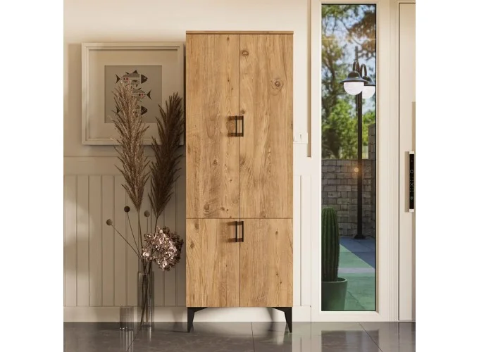 Έπιπλο Εισόδου Inca 5104, 70x35x198 εκ.,All4home