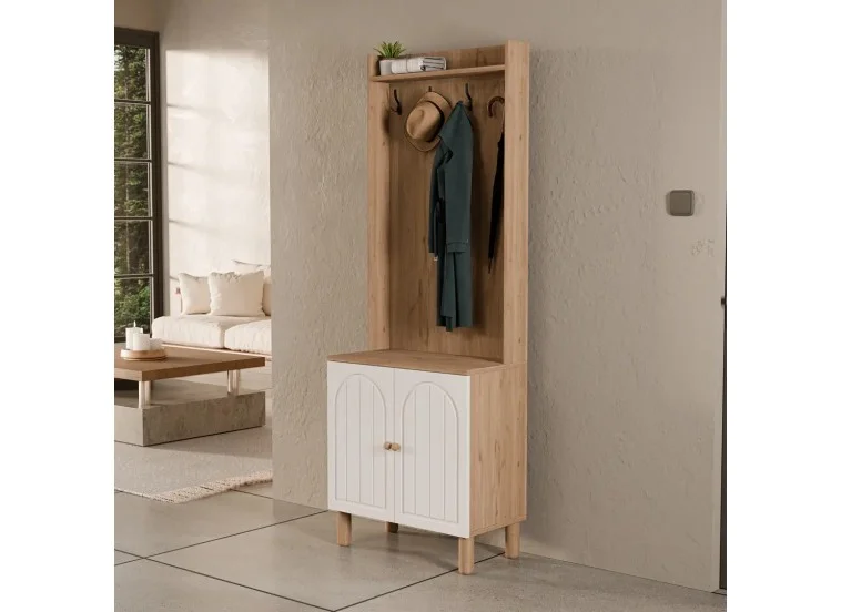 Έπιπλο Εισόδου Rapsody 5072, 70x35x195 εκ.,All4home