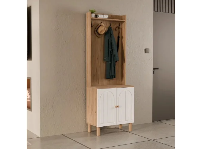 Έπιπλο Εισόδου Rapsody 5072, 70x35x195 εκ.,All4home