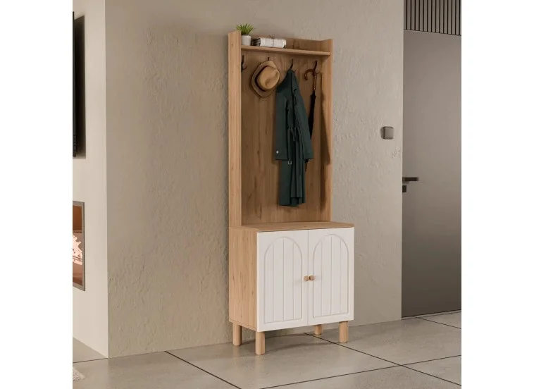 Έπιπλο Εισόδου Rapsody 5072, 70x35x195 εκ.,All4home