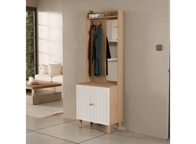Έπιπλο Εισόδου Rapsody 5076, 70x35x195 εκ.,All4home
