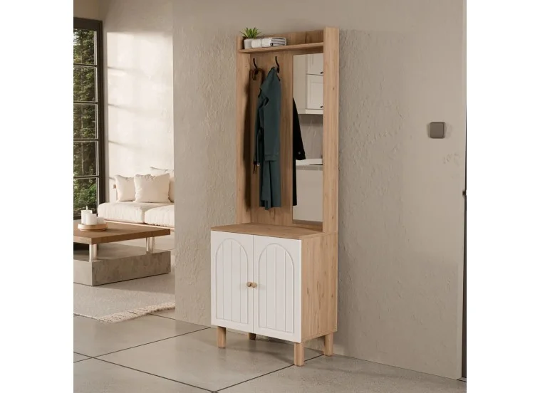 Έπιπλο Εισόδου Rapsody 5076, 70x35x195 εκ.,All4home