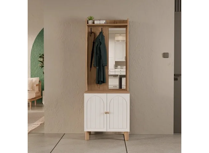 Έπιπλο Εισόδου Rapsody 5076, 70x35x195 εκ.,All4home