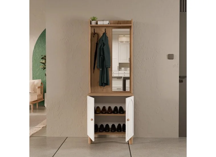 Έπιπλο Εισόδου Rapsody 5076, 70x35x195 εκ.,All4home