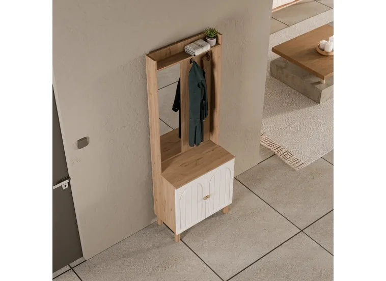 Έπιπλο Εισόδου Rapsody 5080, 70x35x195 εκ.,All4home