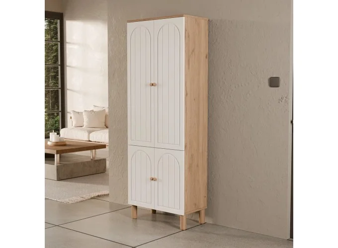 Έπιπλο Εισόδου Rapsody 5084, 70x35x195 εκ.,All4home