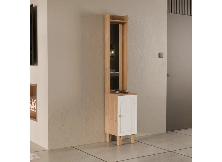 Έπιπλο Εισόδου Rapsody 5088, 34,8x35x195 εκ.,All4home