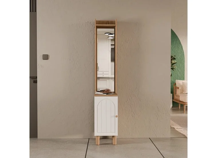 Έπιπλο Εισόδου Rapsody 5089, 34,8x35x195 εκ.,All4home