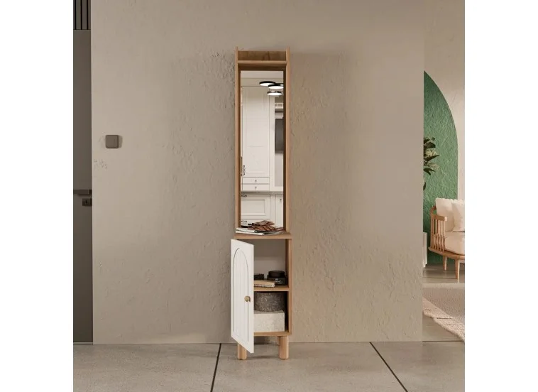 Έπιπλο Εισόδου Rapsody 5089, 34,8x35x195 εκ.,All4home