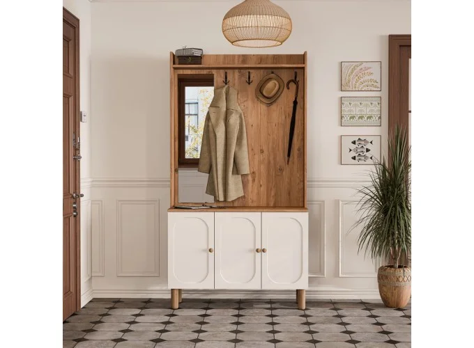 Έπιπλο Εισόδου Roma 5090, 105x35x195 εκ.,All4home