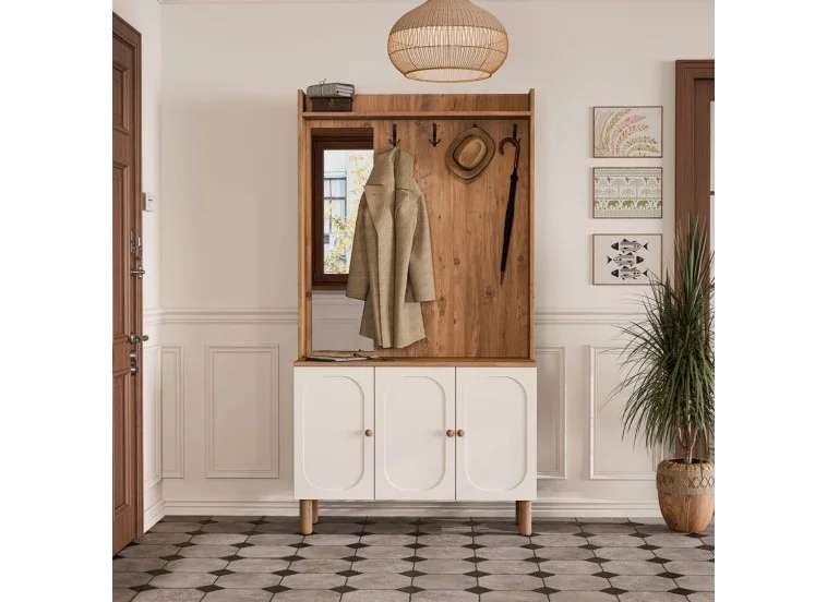 Έπιπλο Εισόδου Roma 5090, 105x35x195 εκ.,All4home