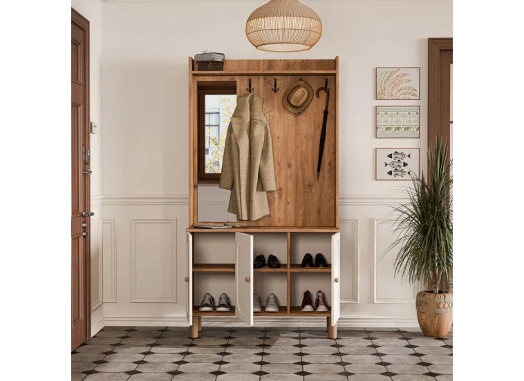 Έπιπλο Εισόδου Roma 5090, 105x35x195 εκ.,All4home