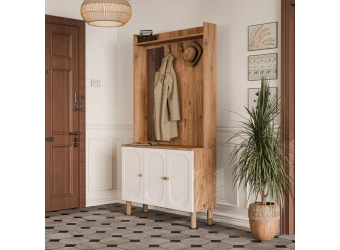 Έπιπλο Εισόδου Roma 5090, 105x35x195 εκ.,All4home