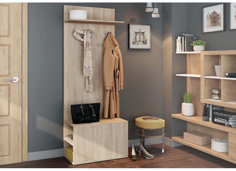 Σετ Εισόδου Leo, Σόνομα, 60x190x35, Genomax | All4home Σετ Εισόδου Leo, Σόνομα, 60x190x35, Genomax