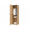 Ντουλάπα μονόφυλλη 55x36x175.5, Modul 66, Genomax | All4home