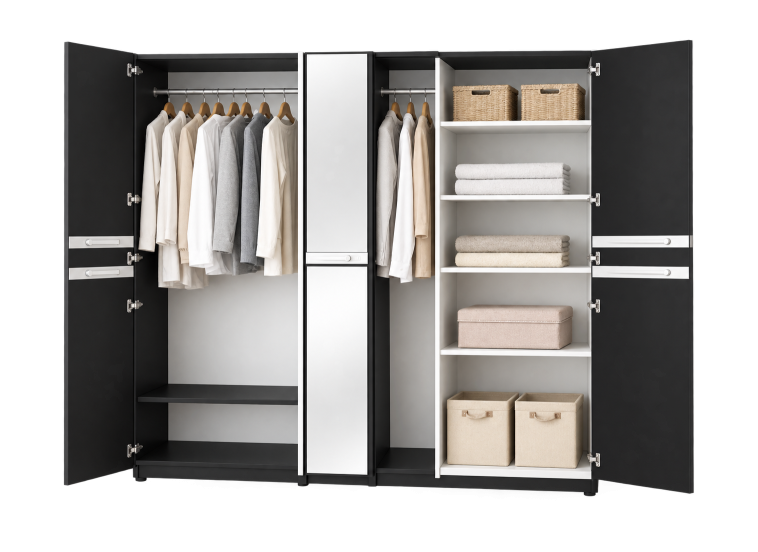 Ντουλάπα Stillo-Smart Home, 169/52/201 εκ, Genomax