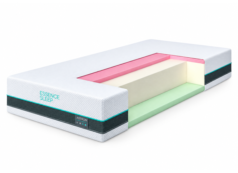 Στρώμα ανατομικό, 120/190/24 εκ. Memory foam, Astron , Essence