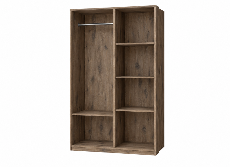 Ντουλάπα Δίφυλλη, Aurelio 2104, 207x100x52, Genomax| All4home