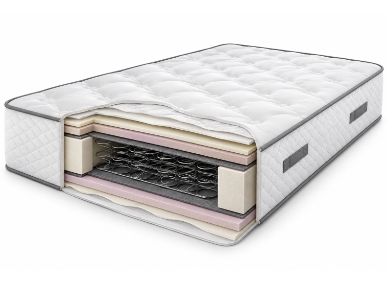 Στρώμα διπλό Comfort 180/200/27 εκ., Genomax