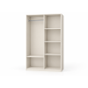 Ντουλάπα Δίφυλλη Aurelio 2202, 207x100x52, Genomax | All4home
