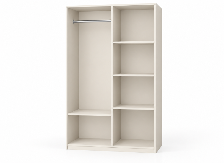 Ντουλάπα Δίφυλλη Aurelio 2202, 207x100x52, Genomax | All4home