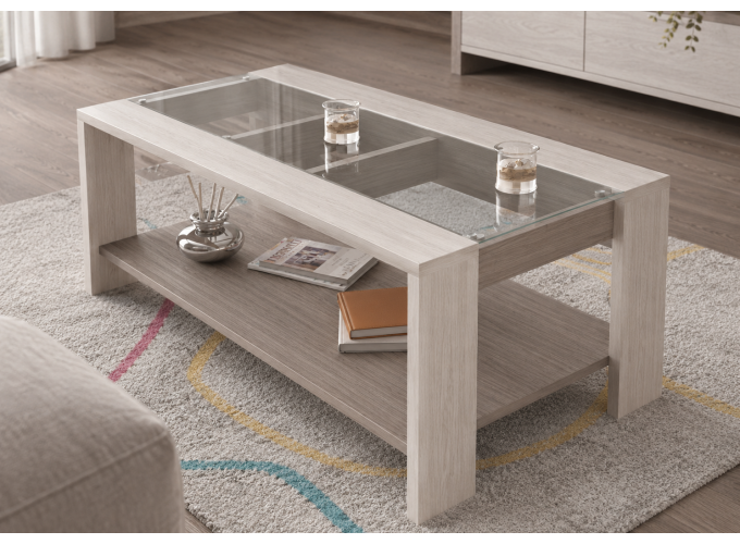 Τραπέζι σαλονιού Deya Σόνομα, 110x60x45, Genomax | All4home