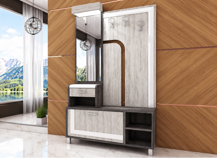Έπιπλο Εισόδου, Leia 200/105/37, Genomax, All4home