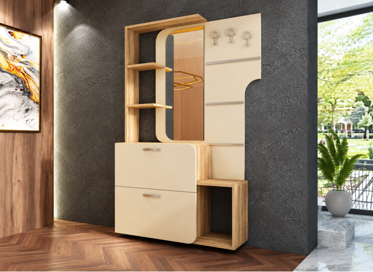 Έπιπλο Εισόδου, Emma 190/115/34, Genomax, All4home