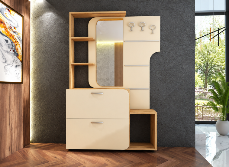 Έπιπλο Εισόδου, Emma 190/115/34, Genomax, All4home