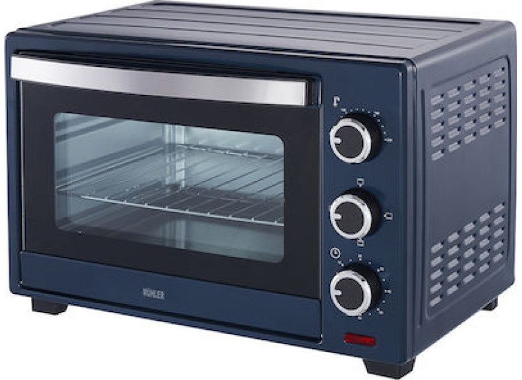 Ηλεκτρικό Φουρνάκι 25lt Χωρίς Εστίες Blue, MN-2509, Muhler Ηλεκτρικό Φουρνάκι 25lt Χωρίς Εστίες Blue, MN-2509, Muhler