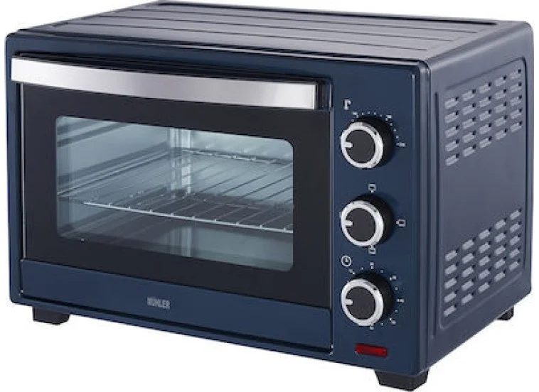 Ηλεκτρικό Φουρνάκι 25lt Χωρίς Εστίες Blue, MN-2509, Muhler Ηλεκτρικό Φουρνάκι 25lt Χωρίς Εστίες Blue, MN-2509, Muhler