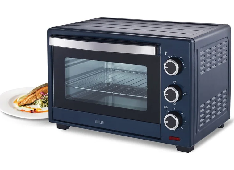 Ηλεκτρικό Φουρνάκι 25lt Χωρίς Εστίες Blue, MN-2509, Muhler Ηλεκτρικό Φουρνάκι 25lt Χωρίς Εστίες Blue, MN-2509, Muhler